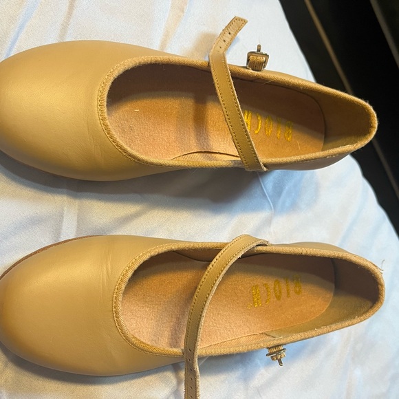 Bloch tan tap shoes size 4 kids - Picture 13 of 15